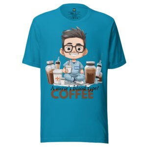 Nurse Tees - Nurse's Blood Type T-Shirt