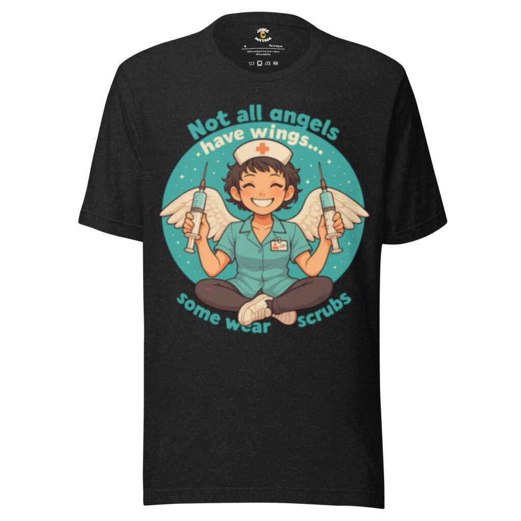 Nurse Tees - Angel wear scrubs T-Shirt