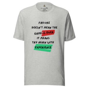 Try Again. This Time With Scars. - T-Shirt