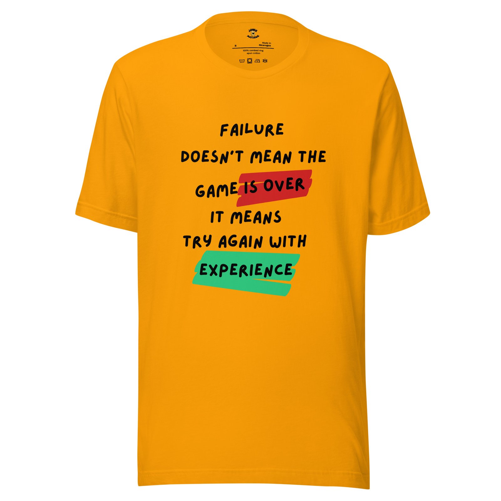 Try Again. This Time With Scars. - T-Shirt - Image 10