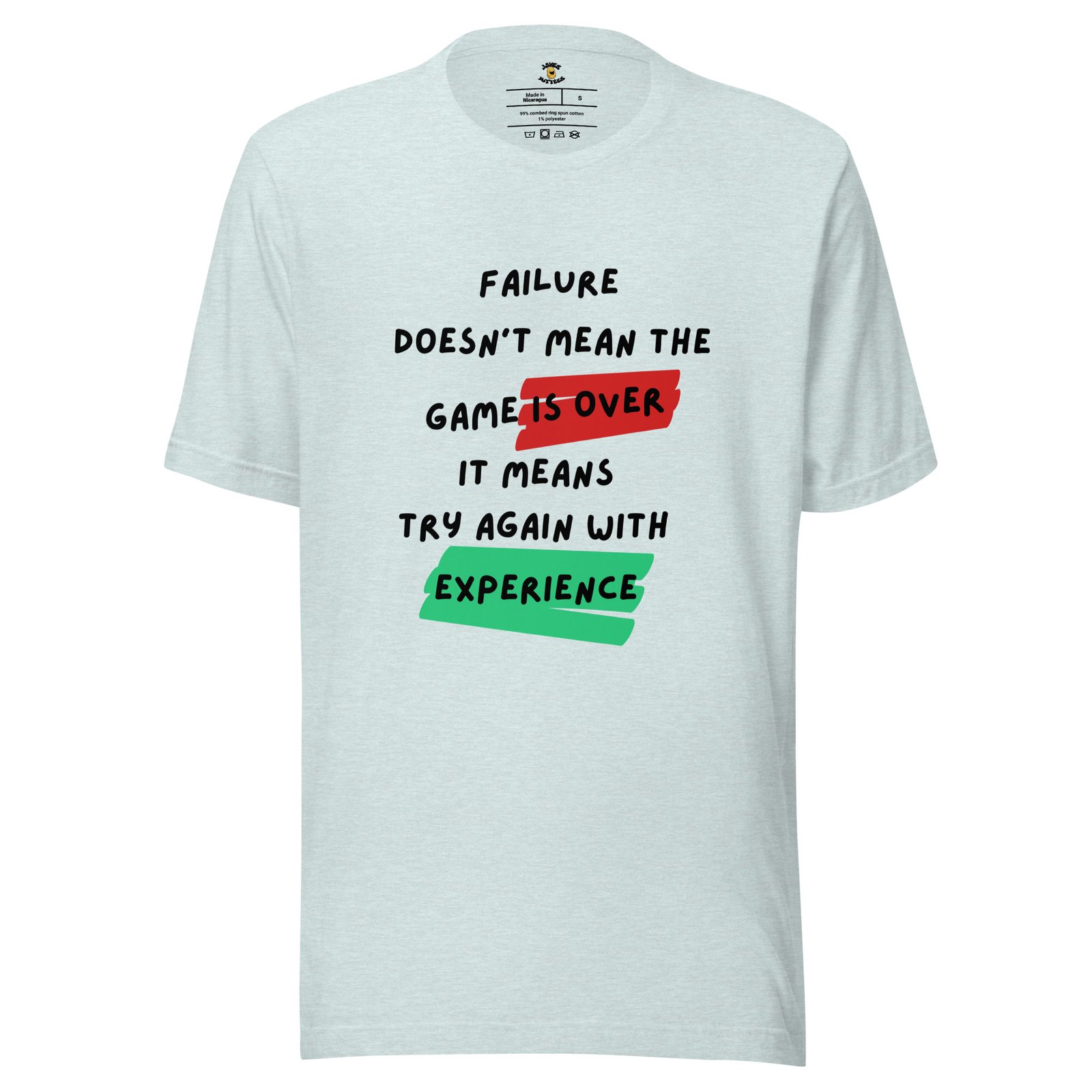 Try Again. This Time With Scars. - T-Shirt - Image 5